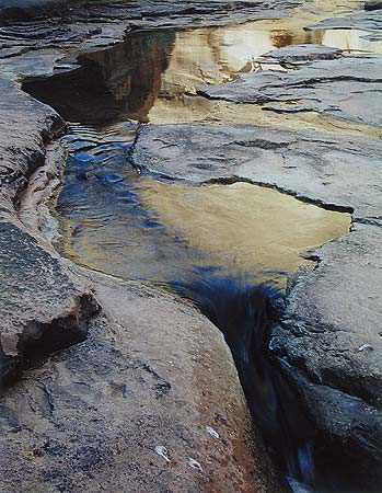 Eliot Porter - Pools in Aztec Creek, Glen Canyon, Utah 1962-09-05